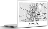 Laptop sticker - 12.3 inch - Kaart - Haarlem - Nederland - 30x22cm - Laptopstickers - Laptop skin - Cover