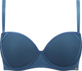 SAPPH - Mistress Voorgevormde BH Blauw - maat 75C - Blauw