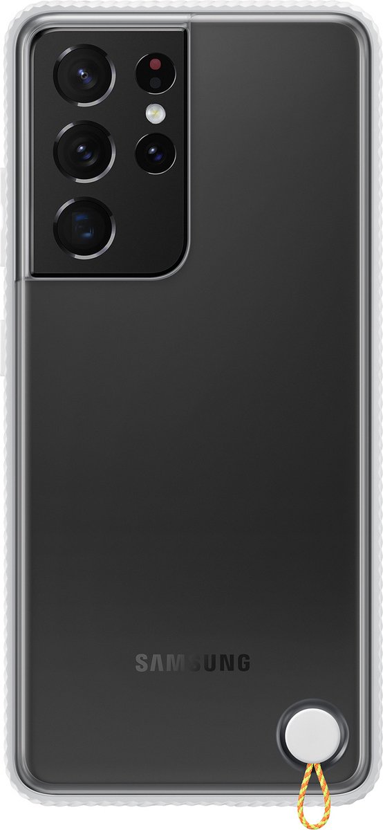 Samsung Clear Protective Hoesje - Samsung S21 Ultra - Wit