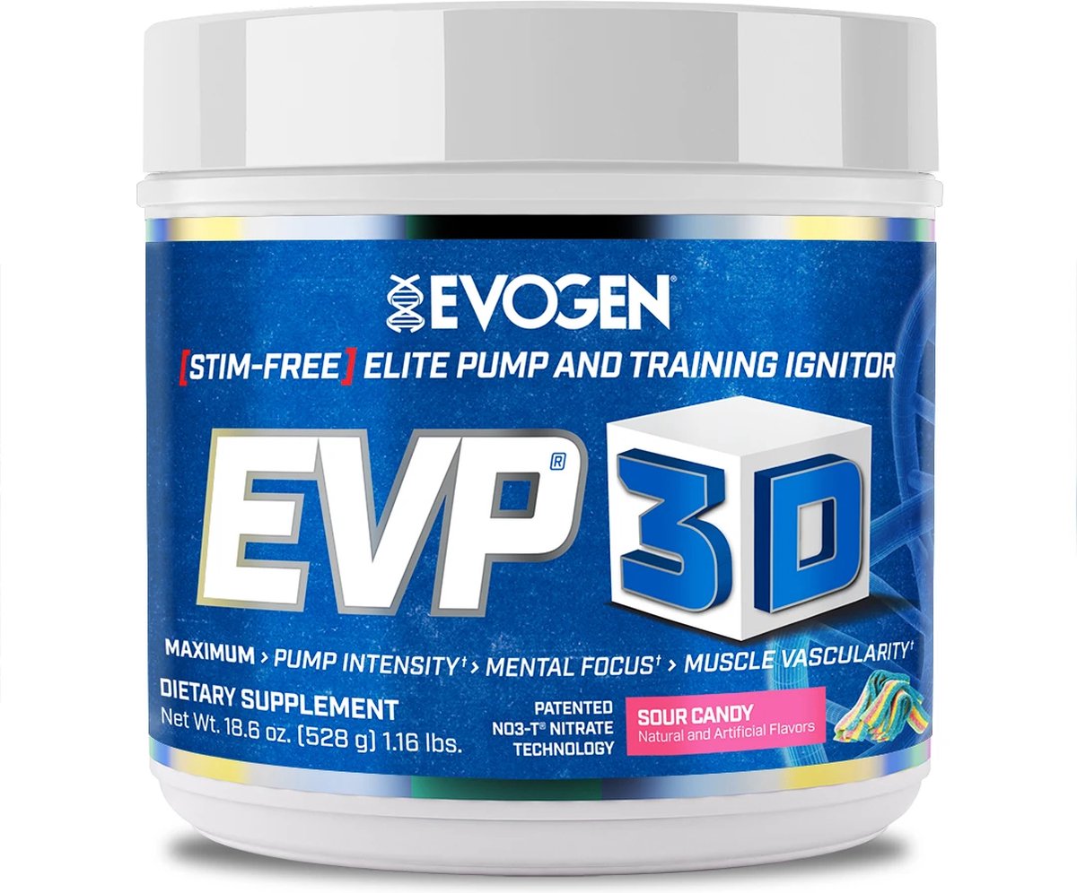 Goedkoopste Evogen Nutrition - EVP-3D Sour Candy