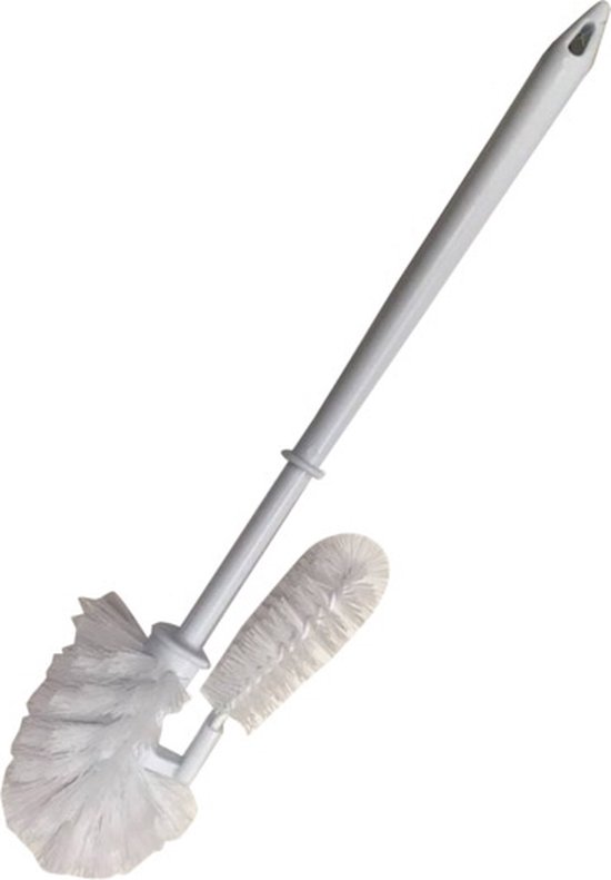 Lifetime Clean Toiletborstel Met Randreiniger 40 Cm Wit