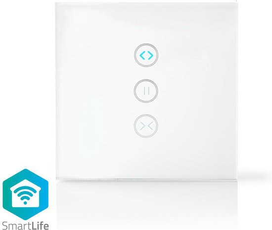 NEDIS WiFi Intelligent Wall Switch - gordijn-, sluiter- of jaloeziecontroller