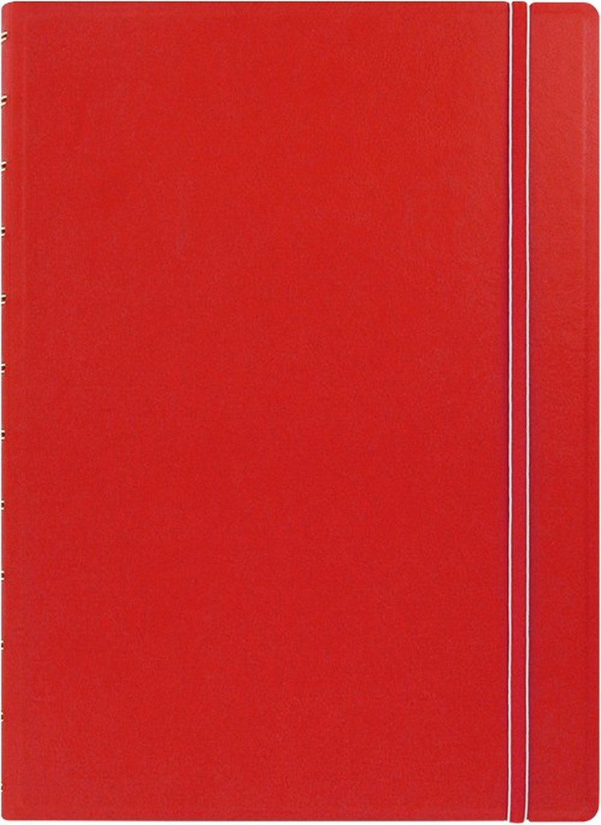 Filofax Notitieboek Classic A4 29,7 X 21 Cm Kunstleer Rood