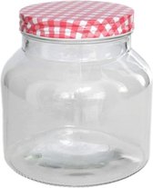 Gerimport Voorraadpot 2000 Ml 16 X 16,5 Cm Glas Transparant