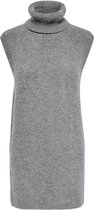 Only ONLCORA LONG ROLLNECK VEST - Light Grey Light Grey