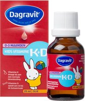 3x Dagravit Kids Vitamine K+D Druppels 25 ml