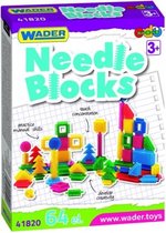 bouwblokken Needle Blocks 64-delig