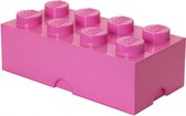 opbergsteen 8 noppen 25 x 50 cm polypropeen fuchsia