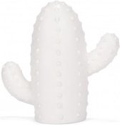 tafellamp Cactus led 12,2 x 8,1 cm porselein wit
