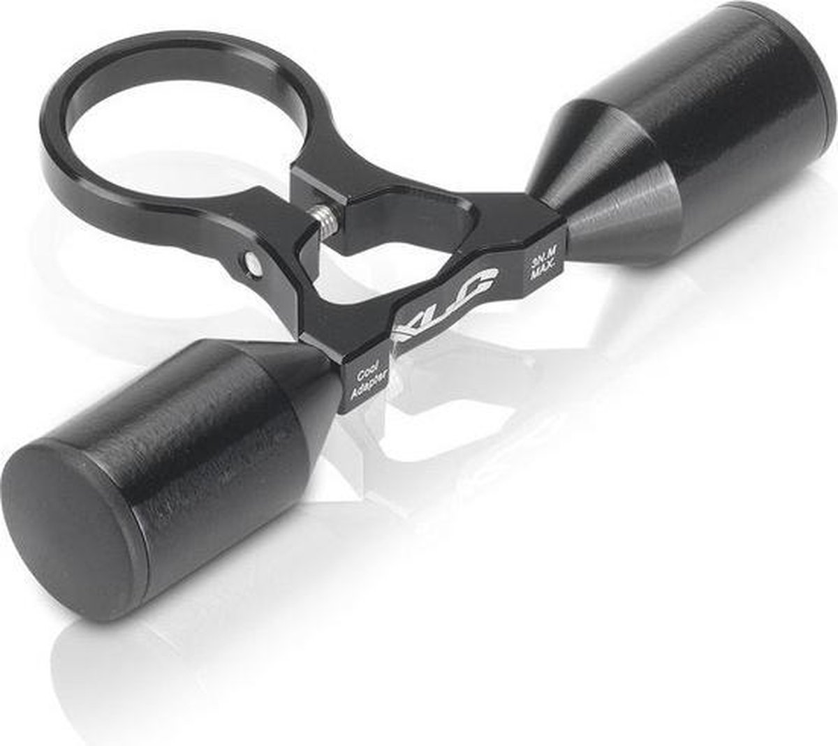 XLC stuurhouder ahead alu 28.6 22mm 1P zwart BVX06