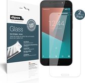 dipos I 2x Pantserfolie helder compatibel met Vodafone Smart N8 Beschermfolie 9H screen-protector