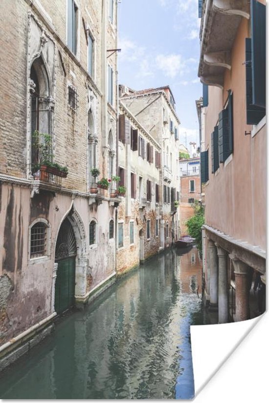 Affiche Venetië - Italie - Canal - 20x30 cm