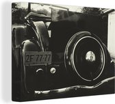 Toile Peinture Voiture - Vintage - Stieglitz - 160x120 cm - Décoration murale XXL