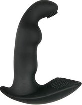 Dynamic Duke Geribbelde Prostaat Vibrator - Zwart