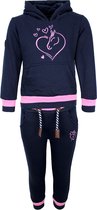 S&C Huispak Horselove blauw Kids & Kind Meisjes Blauw - Maat: 158/164