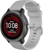 Shop4 - Bandje voor Garmin Vivomove 3 - Siliconen Grijs