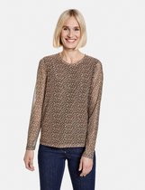 GERRY WEBER Dames Longsleeve van mesh