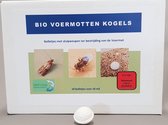 Bio Voermotten Kogels - sluipwespen voor het bestrijden van motten - kledingmotten - buxusmot - voermotten