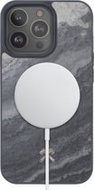 iPhone 13 Pro Backcase hoesje - Woodcessories -  Grijs - Steen