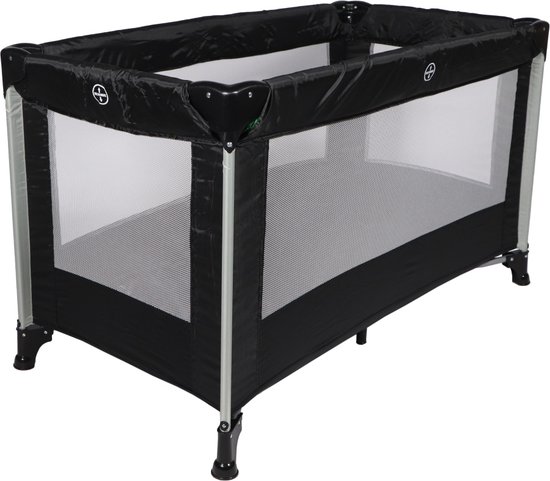 Ding Stripe Black Campingbed DI-271801