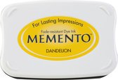 Memento inkt geel dandelion groot stempelkussen sneldrogend ME-100
