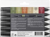 Winsor & Newton -ProMarker x6 Landscape tones set 1