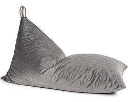 Zitzak Essaouira Velvet Slate Grey Nobodinoz