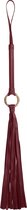 Ouch Halo - Flogger - Burgundy - Bondage Toys