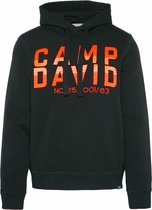 Camp David ® hoodie met exclusief logo borduursel