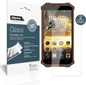 dipos I 2x Pantserfolie helder compatibel met Phonemax Rockey 2 Beschermfolie 9H screen-protector