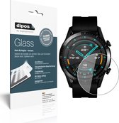 dipos I 2x Pantserfolie helder compatibel met Huawei Watch GT 2 (42mm) Beschermfolie 9H screen-protector