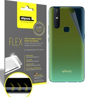 dipos I 3x Beschermfolie 100% compatibel met Vivo S1 Pro Rückseite Folie I 3D Full Cover screen-protector