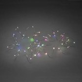 Konstsmide Micro-lichtketting Binnen werkt op het lichtnet Aantal lampen 100 LED Meerkleurig Verlichte lengte: 9.9 m