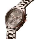 Mmt dames horloges quartz analoog One Size Zilver 32016129
