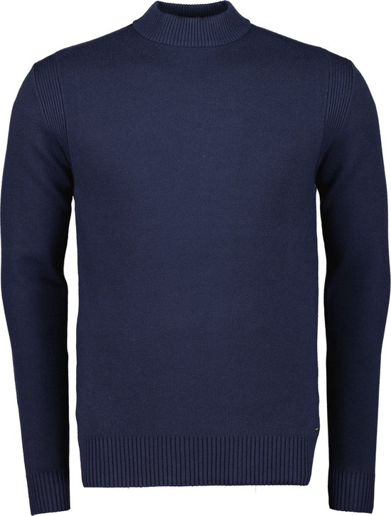 Dstrezzed Pullover - Slim Fit - Blauw - 3XL Grote Maten