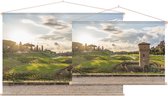 Oude renbaan van het Circus Maximus in Rome - Foto op Textielposter - 90 x 60 cm