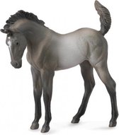 paarden: Mustang veulen 9 cm grijs
