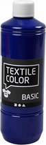 textielverf Basic 500ml blauw