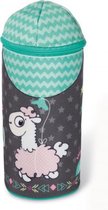 etui Lama Baby junior 38 cm polyester turquoise