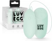 LUV EGG Vibrerend ei - Vibrerend eitje met draadloze afstandsbediening - Vibrerend eitje - Groen