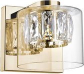 Maxwell - Design Wandlamp - Glas/Metaal - Transparant