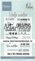 Marianne Design Clear stamps - Hello winter