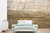Structure d'un fotobehang planche de bois