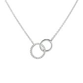 Collier Rondjes Zirkonia 1,7 Mm 42 + 3 Cm