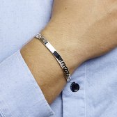 Graveerarmband Gourmet Plaat 6,5 Mm