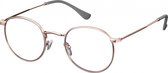 Solar Eyewear Leesbril Ovaal Unisex Acryl Goud Sterkte +1,50