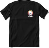 Saitama Mini Logo T-Shirt | Saitama Inu Wolfpack Crypto Ethereum kleding Kado Heren / Dames | Perfect Cryptocurrency Munt Cadeau Shirt