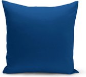 Velvet kussenhoes - Donker blauw - 45x45 cm - Fluweel -Kussenloop