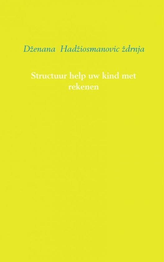 Structuur help uw kind met rekenen - cover