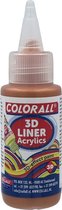 Acrylics 3D-Liner. special Koper 50ml in Fles (1 st.)